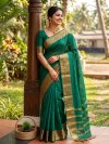Ambrapali By Aab Mercerised Silk Border Saree